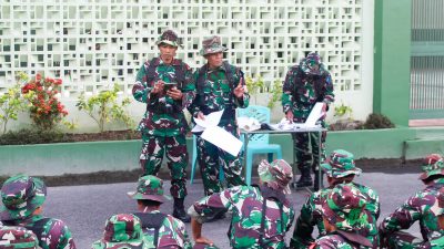 Tingkatkan Kecakapan Prajurit, Kodim Bojonegoro Gelar Uji Terampil Perorangan
