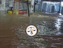 Diguyur Hujan Selama Tiga Jam Lebih, Pasar Dander Terendam Banjir