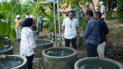 Pemkab Bojonegoro Perkuat Ketahanan Pangan Melalui Pembangunan Buis Beton Lele Konsumsi untuk KK Prasejahtera