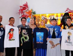 Hadiri Launching Produk Baru Zahida Painting, Pj Bupati Bojonegoro Dorong Adanya Galeri Produk UMKM