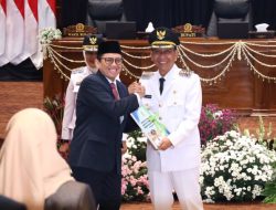 Bupati Wahono Beberkan 10 Isu Strategis Lima Tahun Dalam Sertijab Bupati dan Wakil Bupati Bojonegoro