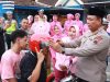 Baksos Berkah Ramadhan 1446 H, Polres Blora Bagikan Paket Makanan dan Helm Gratis