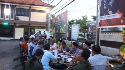 Buka Puasa Bersama, Polres Bojonegoro Sosialisasikan Penanggulangan Premanisme