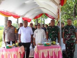 Dandim 0721/Blora Hadiri Panen Raya Padi Serentak Bersama Presiden RI Secara Virtual