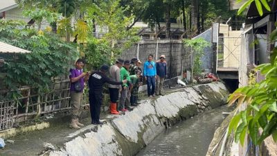 Polres Blora Dukung Aksi Kebersihan Massal di Empat Wilayah Cepu