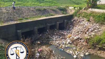 Pintu Air Bengawan Solo di Pinggiran dan Kebun Kelapa Cepu Bertahun-tahun Terbengkalai