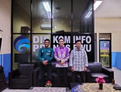Pengurus DPD JWI Kabupaten Pringsewu Silaturahmi Dengan Kadinas Kominfo Pringsewu