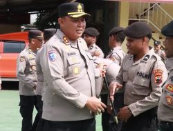 Haru Biru Pelepasan 12 Bintara Remaja Asal Papua di Polres Blora