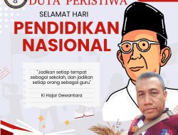 Selamat Hari Pendidikan Nasional, Mari Kita Sukseskan Kurikulum Merdeka Belajar