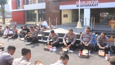 Pererat Kebersamaan, Kapolres Bojonegoro Gelar Sarapan Pagi Bersama Anggota