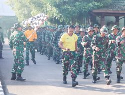 Gelar PSJM, Kodim Bojonegoro Uji Kesiapan Fisik dan Mental Prajurit