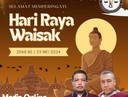 Media Online Duta Peristiwa Mengucapkan Selamat Hari Raya Waisak 2025
