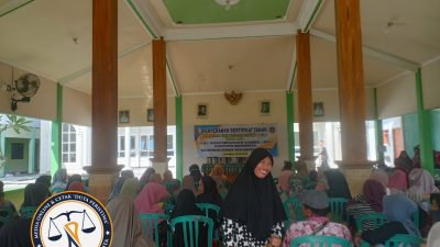 BPN Bojonegoro Bersama Pemdes Tulungrejo Trucuk Bagikan 660 Sertifikat PTSL