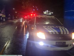 Satlantas Polres Bojonegoro Bersama Pemkab Gelar Pengawalan Pemulangan Jenazah Korban Kecelakaan di Karanganyar