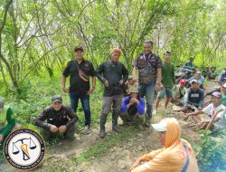 KTH Manunggaling Roso Desa Jurangjero Banjarejo Giat Penanaman Pohon di Sepanjang Aliran Sungai Desa