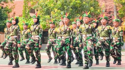 TNI Cilik Binaan Kodim Bojonegoro Raih Juara Lomba LKBB Tingkat SD/MI se-Jawa Timur