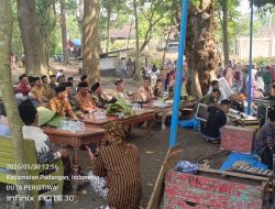 Kethoprak Santi Mulyo Budoyo Turut Ramaikan Sedekah Bumi Desa Ngradin Padangan