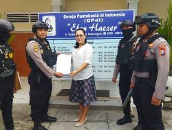 Ratusan Personel Polres Dikerahkan, Perayaan Kenaikan Yesus Kristus di Bojonegoro Berjalan Aman