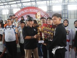 Kapolres Bojonegoro Resmi Tutup Kejuaraan Pencak Silat Kapolres Cup 4