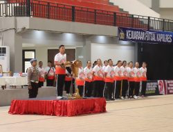 Kapolres Bojonegoro Buka Turnamen Futsal Antar Satker dan Polsek Jajaran