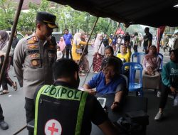 Sambut Hari Bhayangkara ke-79, Polres Bojonegoro Gelar Layanan Publik di CFD