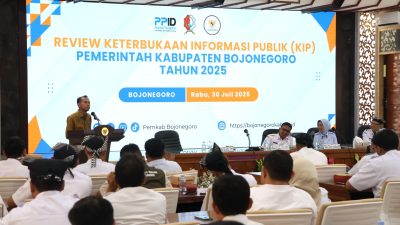 Bojonegoro Berkomitmen Terus Terapkan Keterbukaan Informasi Publik, Tingkatkan Partisipasti untuk Pembangunan Daerah