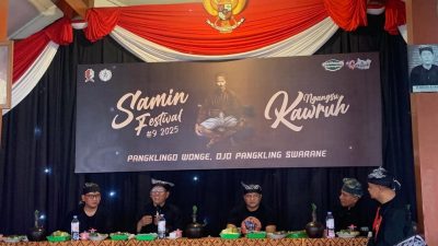 Samin Festival Ke-9 Digelar di Margomulyo-Bojonegoro, Menyemai Makna Obor Sewu dan Pitutur Luhur Samin Surosentiko