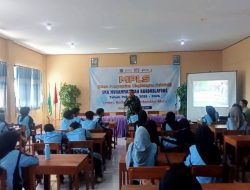 MPLS Siswa Baru, Babinsa Berikan Materi Wawasan Kebangsaan dan Latihan PBB di Sekolah