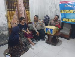 Satlantas Polres Blora Beri Bantuan Korban Kecelakaan dalam Ops Patuh Candi 2025