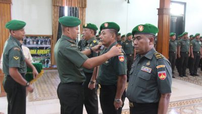 Dandim 0721/Blora Pimpin Upacara Sertijab Perwira Kodim