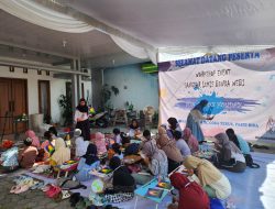 Workshop Fun Art On Holiday Digelar Sanggar Lukis “Bunda Webi” di Bojonegoro