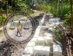 Warga Tegaron Swadaya Bangun Tembok Penahan Tanah 200 Meter, Tanpa Campur Tangan Pemdes