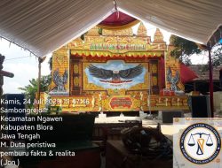 Kirab Budaya dan Kethoprak Hiibur Warga dalam Sedekah Bumi Desa Sambongrejo Ngawen