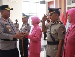 Polres Blora Gelar Sertijab Kapolsek Sambong dan Laporan Kenaikan Pangkat Perwira