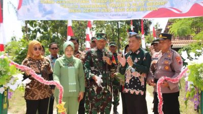 Dandim 0721/Blora Resmi Tutup TMMD Sengkuyung Tahap III Tahun 2025 di Desa Kepoh