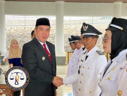 Bupati Pesawaran Lantik Enam Pj Kepala Desa, Dorong Percepatan Pembangunan dan Pelayanan Publik