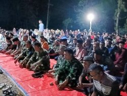 Satgas TMMD 125 Bojonegoro ikuti Doa Bersama HUT ke- 80 RI