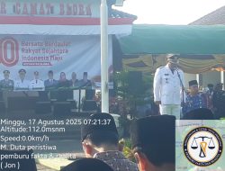 Upacara Pengibaran Bendera Merah Putih Warnai HUT ke-80 RI di Kecamatan Blora Kota