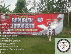 Karnaval Meriah Warnai HUT ke-80 RI di Desa Jomblang Blora