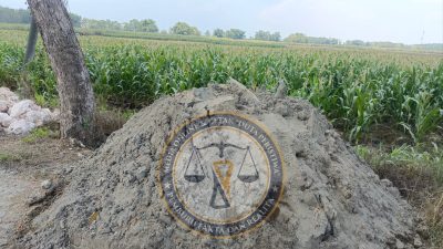 APBDes Besah Diduga Tak Sejalan dengan Kualitas Infrastruktur, Drainase Pakai Pasir Darat Tuai Sorotan