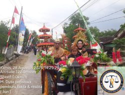 Karnaval Pesona Budaya Nusantara Warnai HUT ke-80 RI di Desa Kamolan Blora