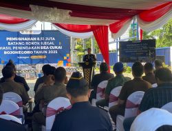 Sebanyak 8,51 Juta Batang Rokok Ilegal Hasil Penindakan Dimusnahkan Bea Cukai Bojonegoro