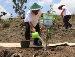 Kolaborasi Pemkab Blora, Pertamina, dan UGM Resmikan Embung Watu Macan
