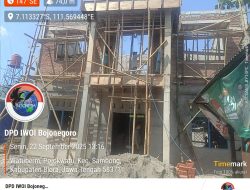 Rehab Balai Penyuluhan KB Sambong Disorot, Gunakan Fasilitas Kantor Kecamatan dan Pekerja Tanpa APD