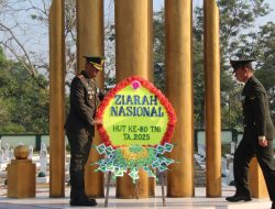 HUT ke-80 TNI, Kodim 0721/Blora Laksanakan Ziarah Nasional di TMP Wira Bhakti