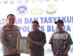 Wujudkan Generasi Sehat, Kapolres Blora Resmikan SPPG dengan Standar Keamanan Ketat