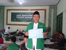 Peringati HSN 2025, PCNU dan Banon NU Gelar Aksi Bersama Donor Darah