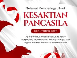 Ketua IWOI DPD Bojonegoro Ucapkan Selamat Hari Kesaktian Pancasila: “Pancasila Perekat Bangsa Menuju Indonesia Raya”