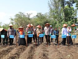 Tingkatkan Ketahanan Pangan, Polresta Malang Kota Tanam Jagung Kuartal IV dan Bakti Kesehatan Gratis Hingga Gelar Pasar Beras Murah