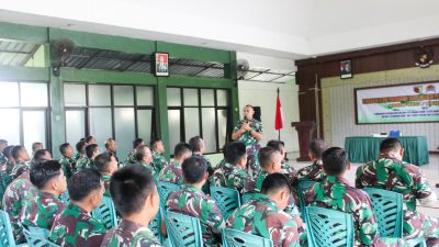 Wujudkan Pertahanan Wilayah Terpadu, Kodim Bojonegoro Gelar Pembinaan RTRW Hanrat Tahun 2025